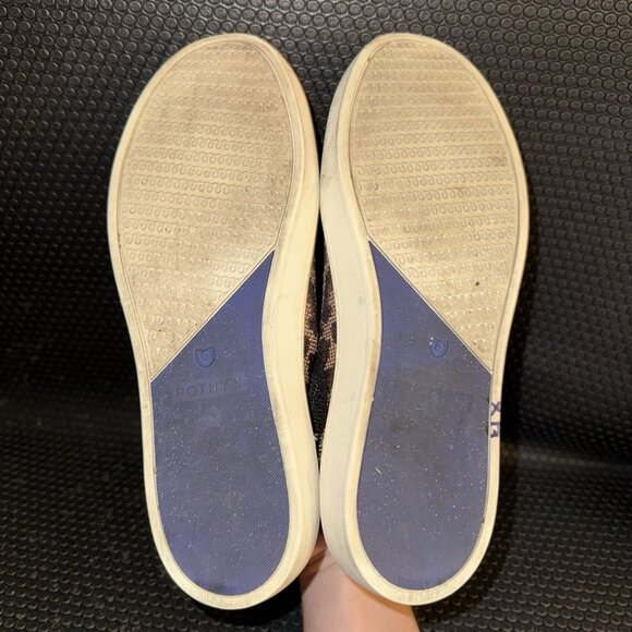 Rothys Chelsea Sneakers Boots Wildcat Animal Print Leopard Shoes Women’s Size 8 - Picture 7 of 8